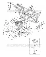 ENGINE MOUNTS   EXHAUST 350 2X4