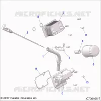 ENGINE, DIPSTICK & OIL FILTER