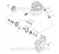 WATER PUMP SPORTSMAN 4X4 W948040 (4926842684C014)