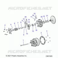 DRIVE TRAIN, CLUTCH, PRIMARY