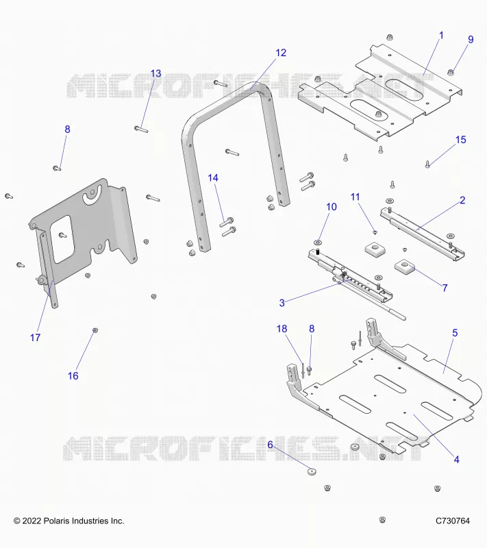 SEAT SLIDER DRIVERS SEAT