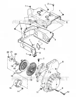 BLOWER HOUSING   RECOIL STARTER