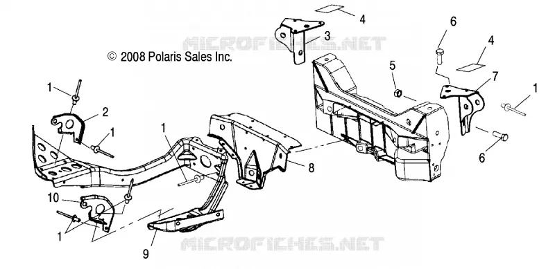 CHASSIS, SHOCK TOWERS AND PAN BRACE