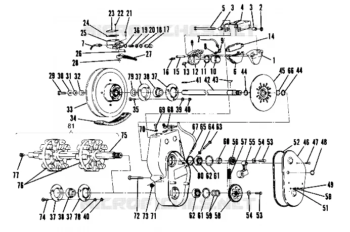 BRAKE   CHAINCASE (4910941094015A)