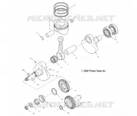 CRANKSHAFT AND PISTON