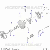DRIVE TRAIN, PRIMARY CLUTCH