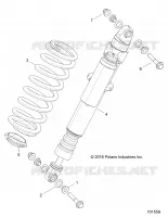 REAR SUSPENSION SHOCK MOUNTING