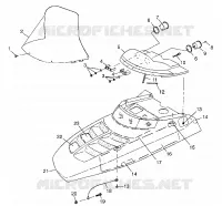 HOOD 500 RMK 0982964 AND EUROPEAN 500 RMK E982964 (4942634263A011)