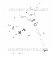 STEERING POST     HANDLEBAR