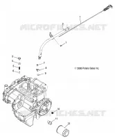 OIL FILTER AND DIPSTICK