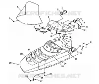 HOOD XLT TOURING 0963357 AND EUROPEAN XLT TOURING E963357 (4931923192A013)
