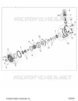 DRIVE TRAIN, FRONT GEARCASE