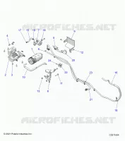 FUEL SYSTEM, FUEL TANK EVAP SYSTEM
