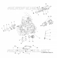 ENGINE, MOUNTING