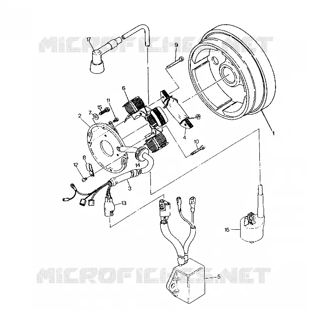 MAGNETO ASSEMBLY TRAIL BLAZER / W927221 (4922852285036A)