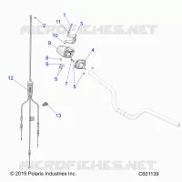 ENGINE, THROTTLE CONTROL ASM.