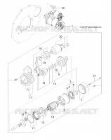 ENGINE, STARTING MOTOR