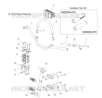 STEERING, HANDLEBAR MOUNTING