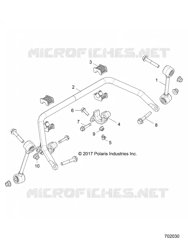 FRONT SUSPENSION STABILIZER BAR- Z19VFE99NK (702030)