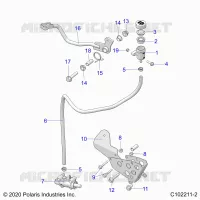 BRAKES, BRAKE PEDAL AND MASTER CYLINDER