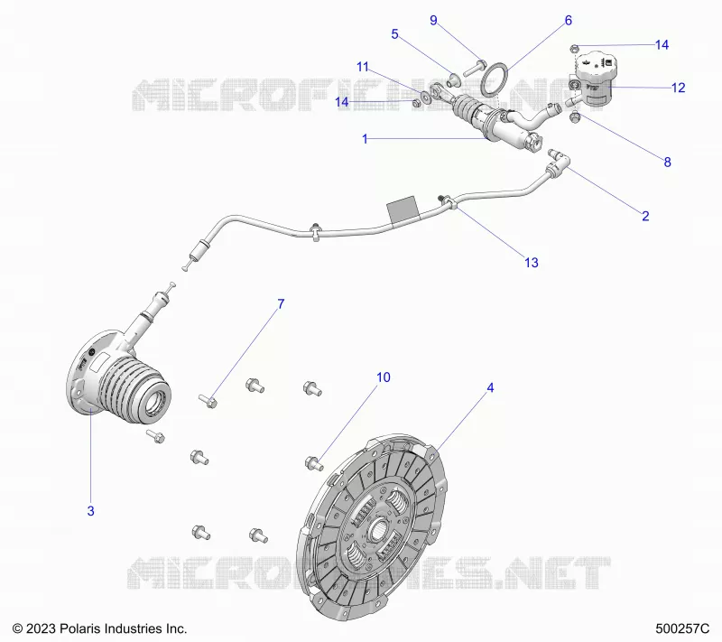DRIVE TRAIN, CLUTCH MANUAL- T24AASGD/TGD (500257C)