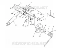 REAR TORQUE ARM 500 EFI / 0930674 AND  500 EFI SKS / 0930574 (4922962296022A)