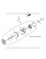 DRIVE TRAIN, PRIMARY CLUTCH