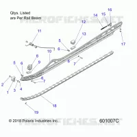 SUSPENSION, RAIL MOUNTING