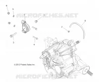 DRIVE TRAIN, MAIN GEARCASE MOUNTING