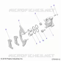 FRONT BRAKE CALIPER