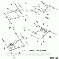REAR SUSPENSION CONTROL ARMS