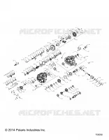 DRIVE TRAIN, MAIN GEARCASE INTERNALS