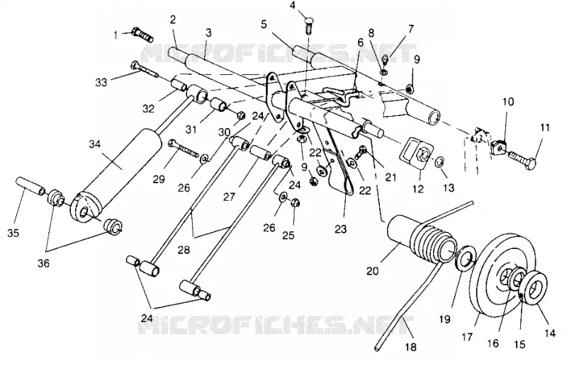 REAR TORQUE ARM ULTRA SP 0960678 AND EUROPEAN ULTRA SP E960678 (4937083708B013)