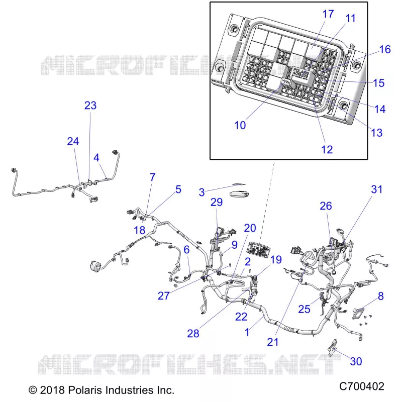 WIRE HARNESS (TO 5/1/2019)