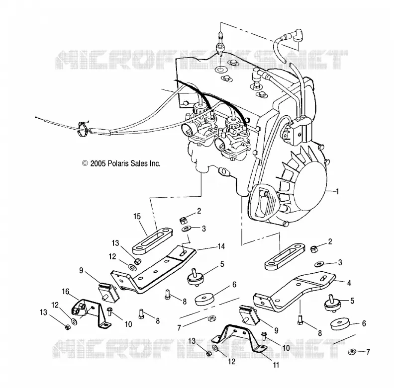 ENGINE MOUNTING
