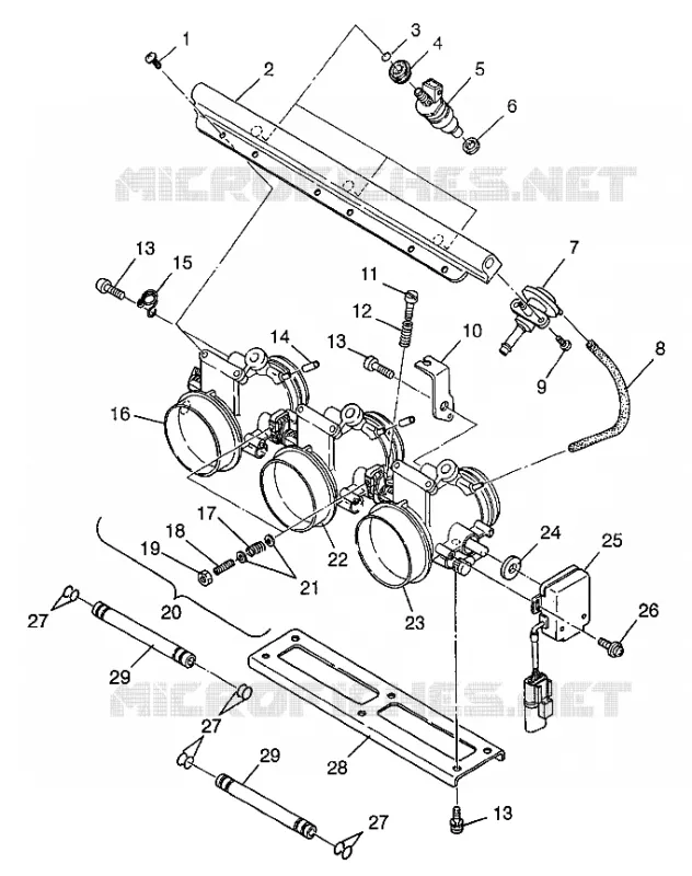THROTTLE    RXL 0976768 (4938523852D001)