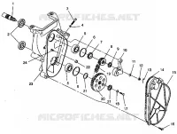 CHAINCASE ASSEMBLY 440 XCR SP 0941660 (4927082708018A)