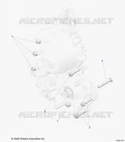 DRIVE TRAIN, GEARCASE MOUNTING