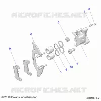 FRONT BRAKE CALIPER