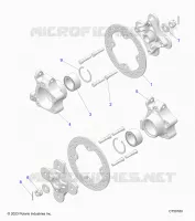 FRONT SUSPENSION CARRIER AND HUB