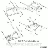 REAR SUSPENSION CONTROL ARMS