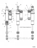 REAR SUSPENSION SHOCK INTERNALS