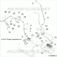 BODY, FUEL LINE EVAP