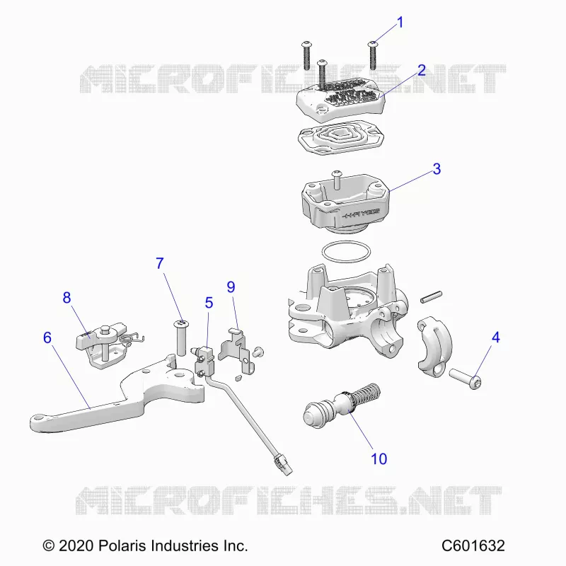 BRAKES, MASTER CYLINDER ASM.