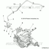 DRIVE TRAIN, MAIN GEARCASE MOUNTING