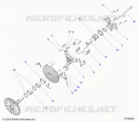 DRIVE TRAIN, PRIMARY CLUTCH