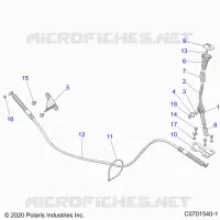 DRIVE TRAIN, GEAR SELECTOR