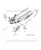 CHASSIS, CLUTCH GUARD AND FOOTRESTS