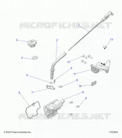 ENGINE, OIL DIPSTICK AND BREATHER