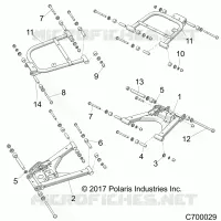 REAR SUSPENSION CONTROL ARMS
